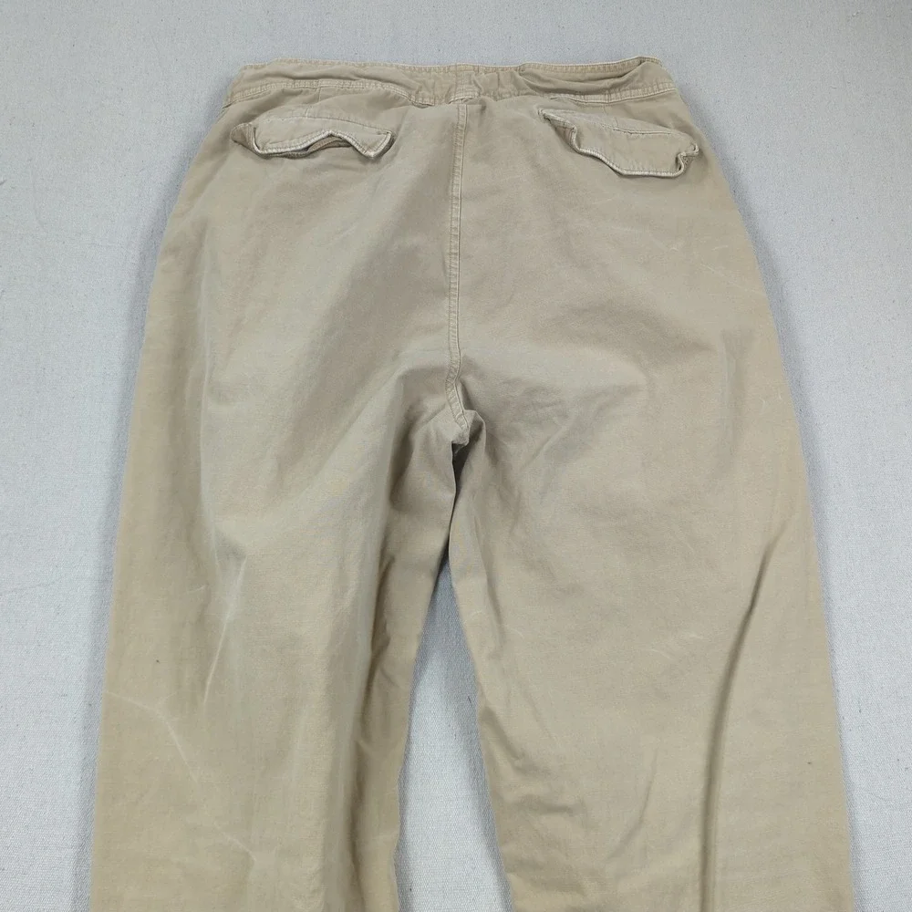 Polo Ralph Lauren Pants Mens 32x30 Khaki Belted Casual Preppy Outdoor‎